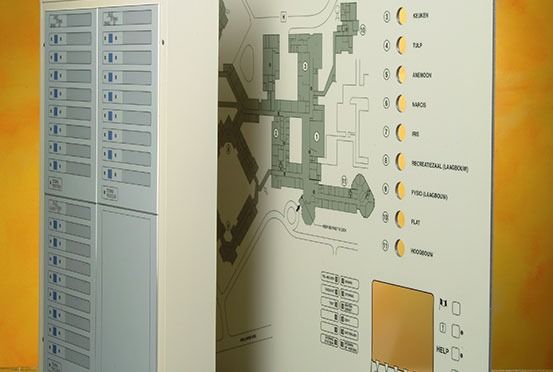 Aluminium evacuatieplan op maat