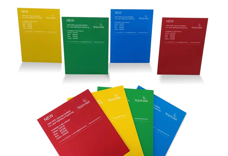 Graflash sheets in 4 new colours!